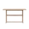 Cadoc Smoked Oak Console Table Cadoc Smoked Oak Console Table