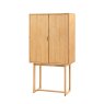 Cadoc Natural Oak Cocktail Cabinet Cadoc Natural Oak Cocktail Cabinet