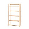 Cadoc Natural Oak Tall Open Display Unit Cadoc Natural Oak Tall Open Display Unit