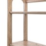 Cadoc Smoked Oak Tall Open Display Unit Cadoc Smoked Oak Tall Open Display Unit