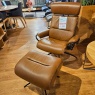 Stressless Tokyo Recliner Chair & Stool with Star Base SPECIAL PROMO