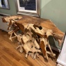 Showroom Clearance: Tectona Root 120cm Console Table Showroom Clearance: Tectona Root 120cm Console Table