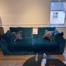 Showroom Clearance: McKenna 3 Seater Sofa, Cuddler & Designer Footstool Showroom Clearance: McKenna 3 Seater Sofa, Cuddler & Designer Footstool