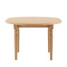 Ethan Oak Round Extending Dining Table Ethan Oak Round Extending Dining Table