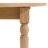 Ethan Oak Round Extending Dining Table Ethan Oak Round Extending Dining Table