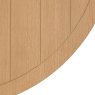 Ethan Oak Round Extending Dining Table Ethan Oak Round Extending Dining Table