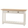 Ethan White 2 Drawer Console Table Ethan White 2 Drawer Console Table