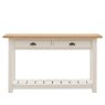 Ethan White 2 Drawer Console Table Ethan White 2 Drawer Console Table