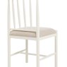 Ethan White Dining Chair with Upholstered Seat (Pair of 2) Ethan White Dining Chair with Upholstered Seat (Pair of 2)
