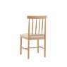 Ethan Oak Dining Chair with Upholstered Seat (Pair of 2) Ethan Oak Dining Chair with Upholstered Seat (Pair of 2)