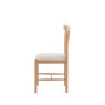 Ethan Oak Dining Chair with Upholstered Seat (Pair of 2) Ethan Oak Dining Chair with Upholstered Seat (Pair of 2)