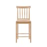Ethan Oak Counter Stool with Woven Seat