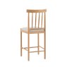 Ethan Oak Counter Stool with Upholstered Seat Ethan Oak Counter Stool with Upholstered Seat