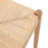Ethan Oak Stool with Woven Seat Ethan Oak Stool with Woven Seat