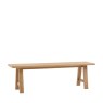Ethan Oak Trestle Dining Bench Ethan Oak Trestle Dining Bench