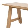Ethan Oak Trestle Dining Bench Ethan Oak Trestle Dining Bench