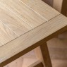 Ethan Oak Trestle Dining Bench Ethan Oak Trestle Dining Bench