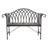 Denmans Garden Bench in Black Denmans Garden Bench in Black