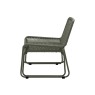 Siderno Lounge Chair with Footstool in Green Siderno Lounge Chair with Footstool in Green
