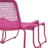 Siderno Lounge Chair with Footstool in Pink Siderno Lounge Chair with Footstool in Pink