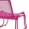 Siderno Lounge Chair with Footstool in Pink Siderno Lounge Chair with Footstool in Pink