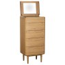 G Plan Winchester 5 Drawer Tall Chest with Mirror G Plan Winchester 5 Drawer Tall Chest with Mirror