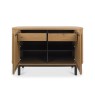 Nielsen Rustic Oak Narrow Sideboard Nielsen Rustic Oak Narrow Sideboard