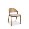 Nielsen Rustic Oak Ivory Dining Chair
