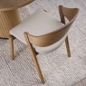 Nielsen Rustic Oak Ivory Dining Chair Nielsen Rustic Oak Ivory Dining Chair