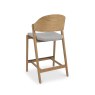Nielsen Rustic Oak Grey Bar Stool Nielsen Rustic Oak Grey Bar Stool