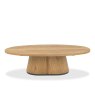 Nielsen Rustic Oak Oval Coffee Table Nielsen Rustic Oak Oval Coffee Table