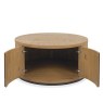 Nielsen Rustic Oak Round Coffee Table Nielsen Rustic Oak Round Coffee Table