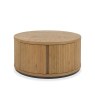 Nielsen Rustic Oak Round Coffee Table Nielsen Rustic Oak Round Coffee Table