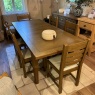 Showroom Clearance: Haddon Oak Extending Dining Table & 6x Dining Chairs Showroom Clearance: Haddon Oak Extending Dining Table & 6x Dining Chairs