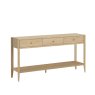 Rushworth Oak Three Drawer Console Table Rushworth Oak Three Drawer Console Table