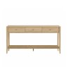 Rushworth Oak Three Drawer Console Table Rushworth Oak Three Drawer Console Table