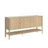 Rushworth Oak Large Sideboard with 3 Drawers Rushworth Oak Large Sideboard with 3 Drawers