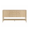 Rushworth Oak Large Sideboard with 3 Drawers Rushworth Oak Large Sideboard with 3 Drawers