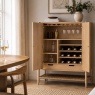 Rushworth Oak Bar Cabinet Rushworth Oak Bar Cabinet