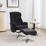 Lauren Swivel Recliner Chair & Stool Lauren Swivel Recliner Chair & Stool