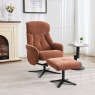 Lauren Swivel Recliner Chair & Stool Lauren Swivel Recliner Chair & Stool