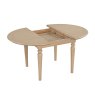 Bideford Oak Round Extending Dining Table Bideford Oak Round Extending Dining Table