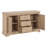 Bideford Oak 2 Door 3 Drawer Sideboard Bideford Oak 2 Door 3 Drawer Sideboard