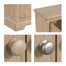 Bideford Oak 2 Door 3 Drawer Sideboard Bideford Oak 2 Door 3 Drawer Sideboard