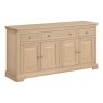 Bideford Oak 4 Door 3 Drawer Sideboard Bideford Oak 4 Door 3 Drawer Sideboard