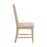 Bideford Oak Flute Back Dining Chair Bideford Oak Flute Back Dining Chair