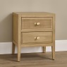Limoges 2 Drawer Bedside Chest Limoges 2 Drawer Bedside Chest