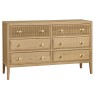 Limoges 3+3 Drawer Wide Chest