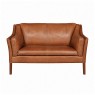 Morven Compact 2 Seater Sofa in Leather Morven Compact 2 Seater Sofa in Leather