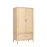 Jaffna 2 Door 1 Drawer Wardrobe Jaffna 2 Door 1 Drawer Wardrobe
